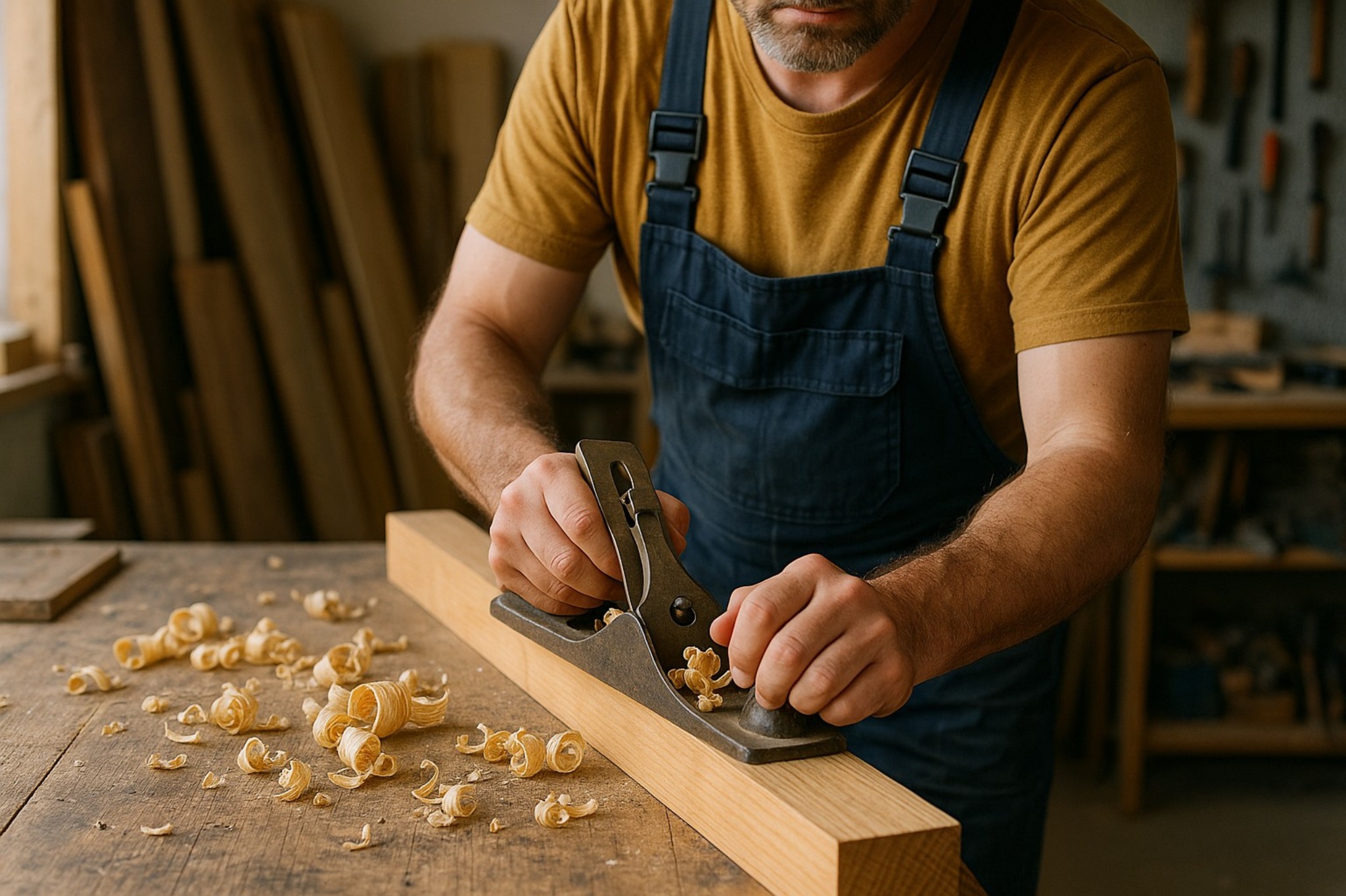 Lavorazione artigianale di falegnameria